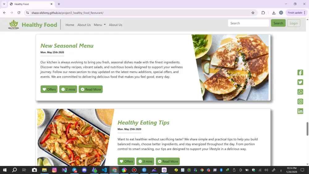 تصميم وتطوير Landing Page احترافية (صفحة هبوط)