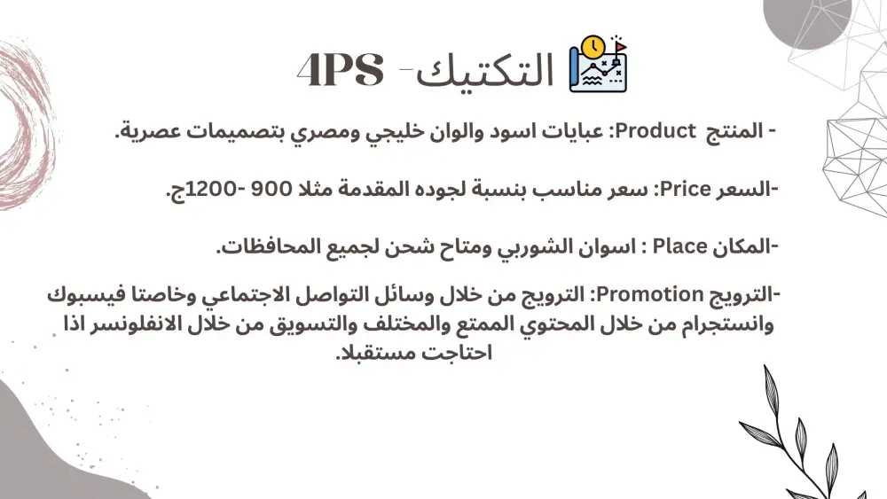 استراتجية تسويقية شاملة لمشروعك