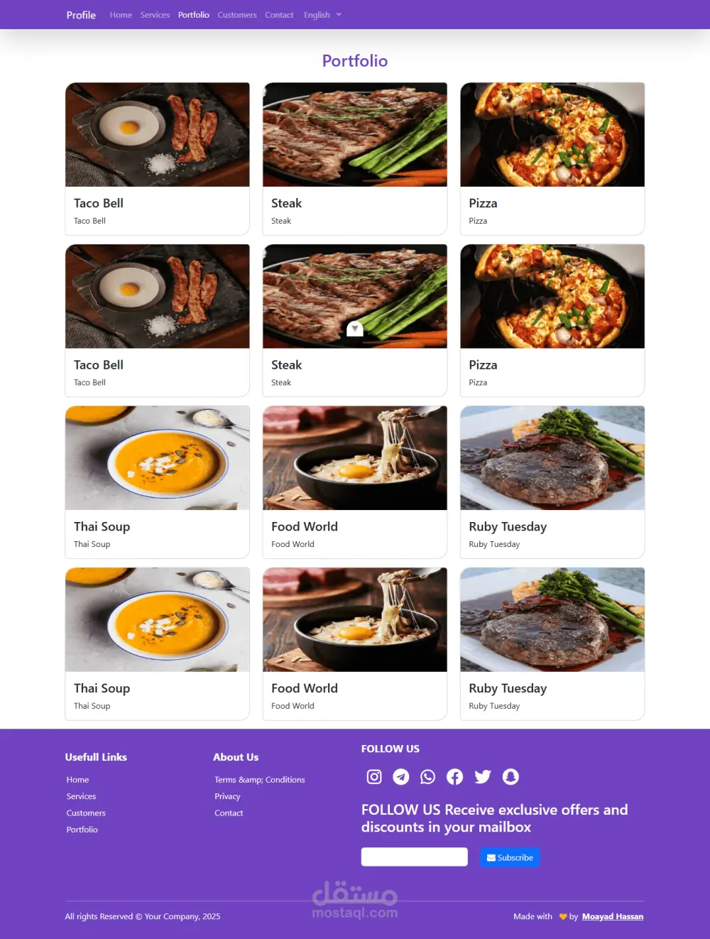 إضافة لغة عرض لإسكربت أو موقع Laravel