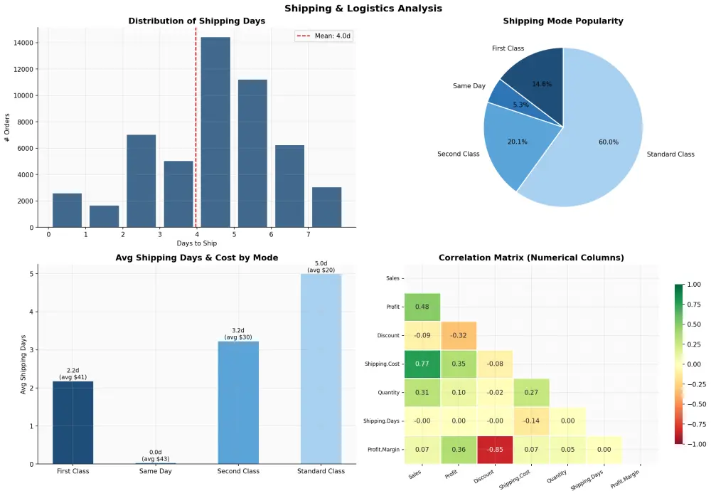 تحليل شامل لبيانات مبيعات متجرك + لوحة معلومات تفاعلية (Power BI Dashboard) مع تقرير مفصل وتوصيات لزيادة الأرباح