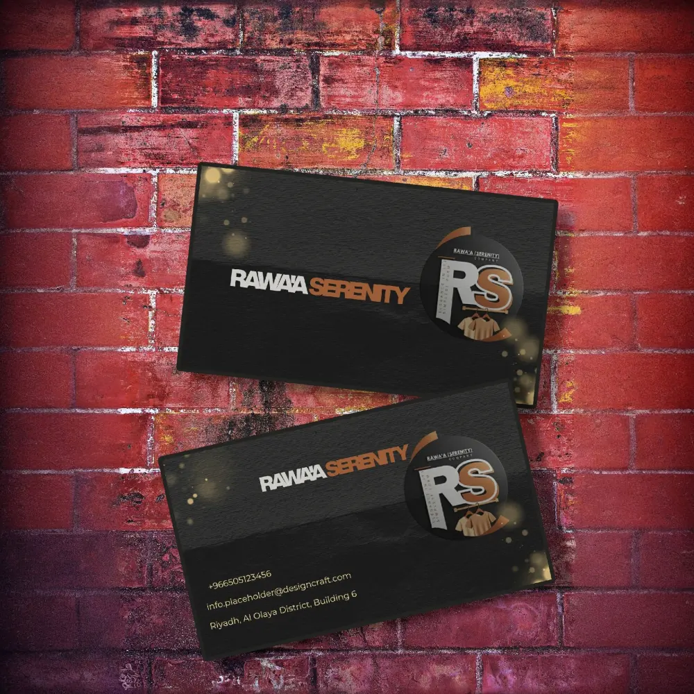 تصميم بطاقة أعمال احترافية جاهزة للطباعة"