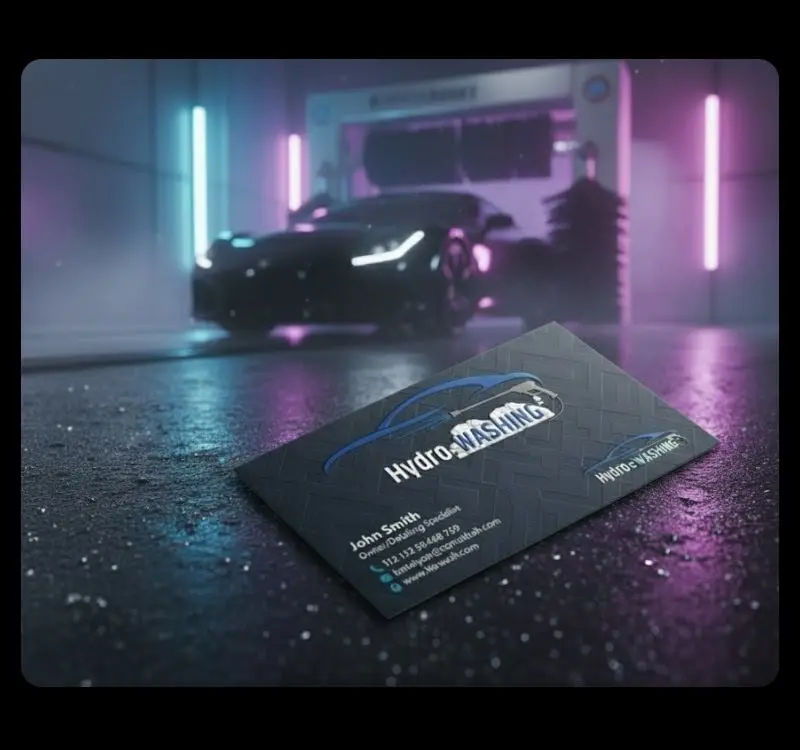 تصميم بطاقة أعمال احترافية جاهزة للطباعة"