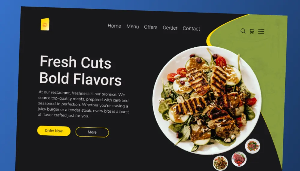 تطوير واجهات أمامية إحترافية