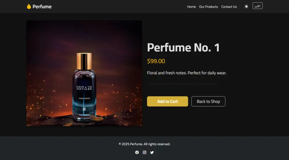 تصميم وبرمجة صفحة هبوط Landing Page احترافية