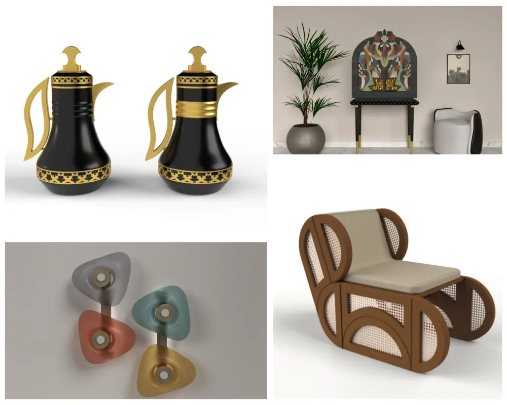 تصميم منتجات و نماذج ثلاثية الأبعاد