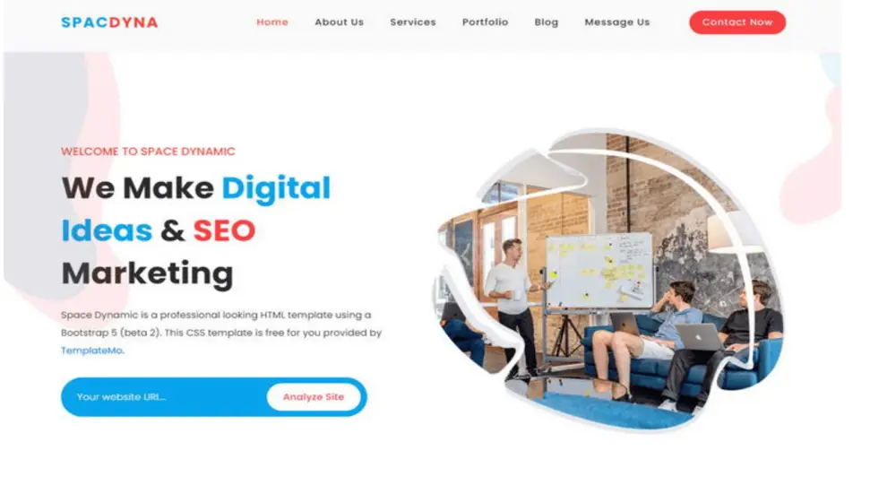 تصميم صفحات ويب باستخدام html5,CSS3,javascript,Bootstrap,Tailwind