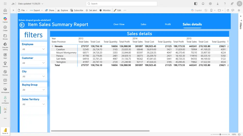 تحليل البيانات وإنشاء داشبورد احترافي باستخدام Excel وPower BI