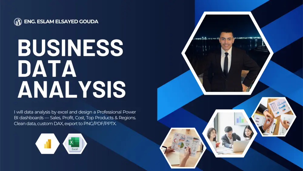 تحليل البيانات وإنشاء داشبورد احترافي باستخدام Excel وPower BI