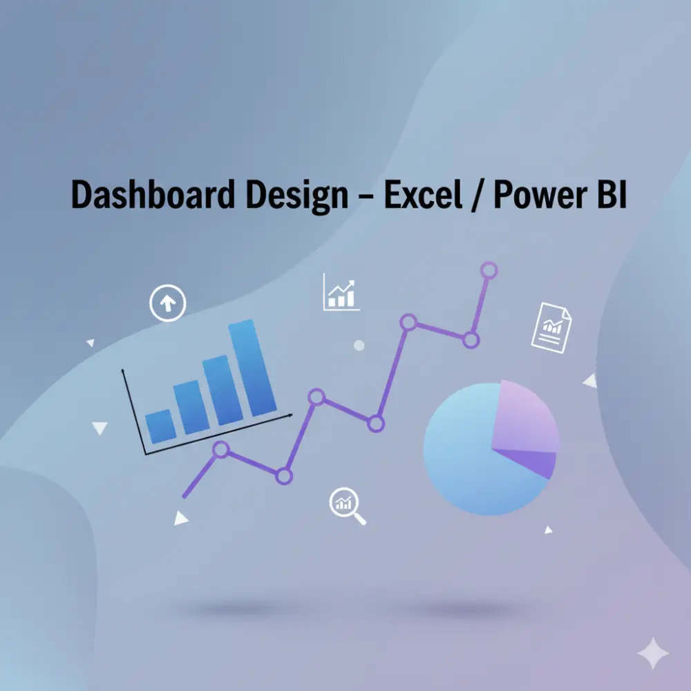 تصميم Dashboard احترافية لعرض وتحليل بياناتك