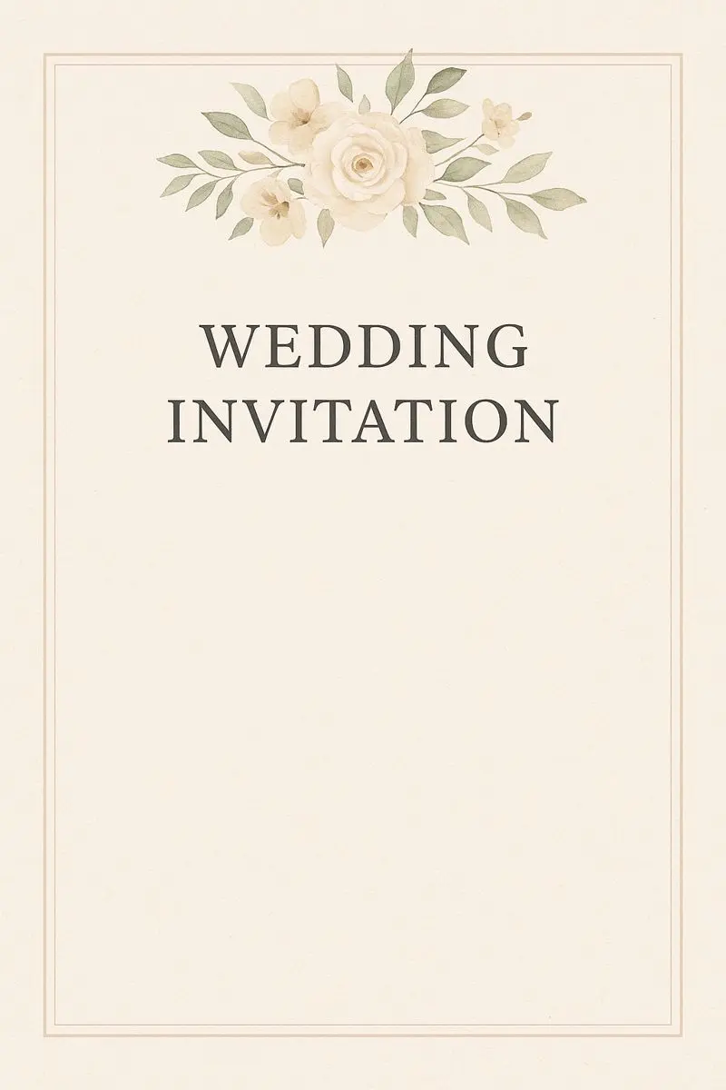 تصميم دعوات المناسبات