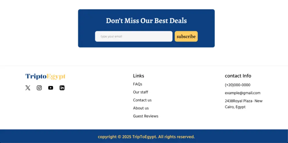 تصميم صفحة هبوط Landing Page وسريعة متجاوب مع جميع الأجهزة