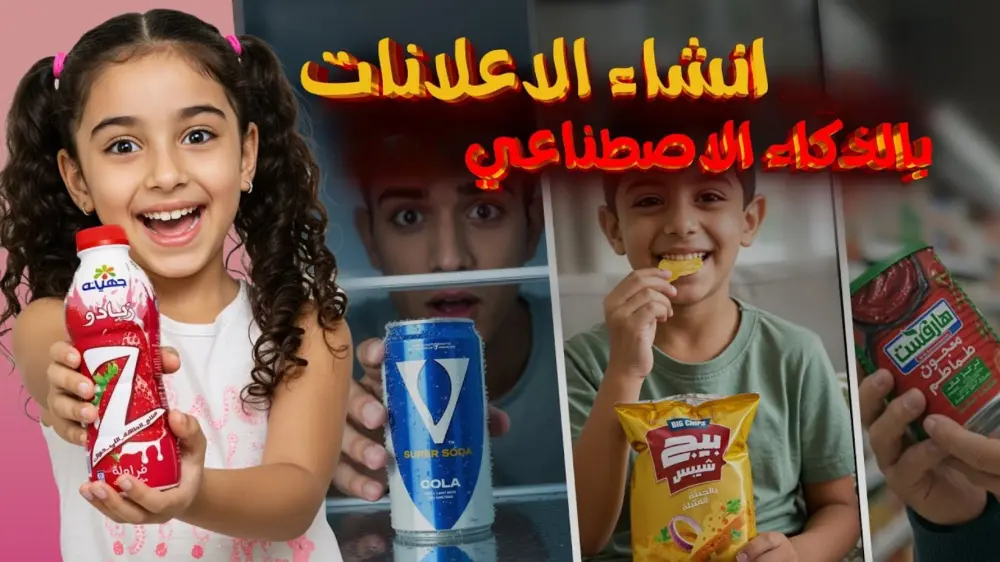 عمل فيديوهات دعائية بالذكاء الاصطناعي