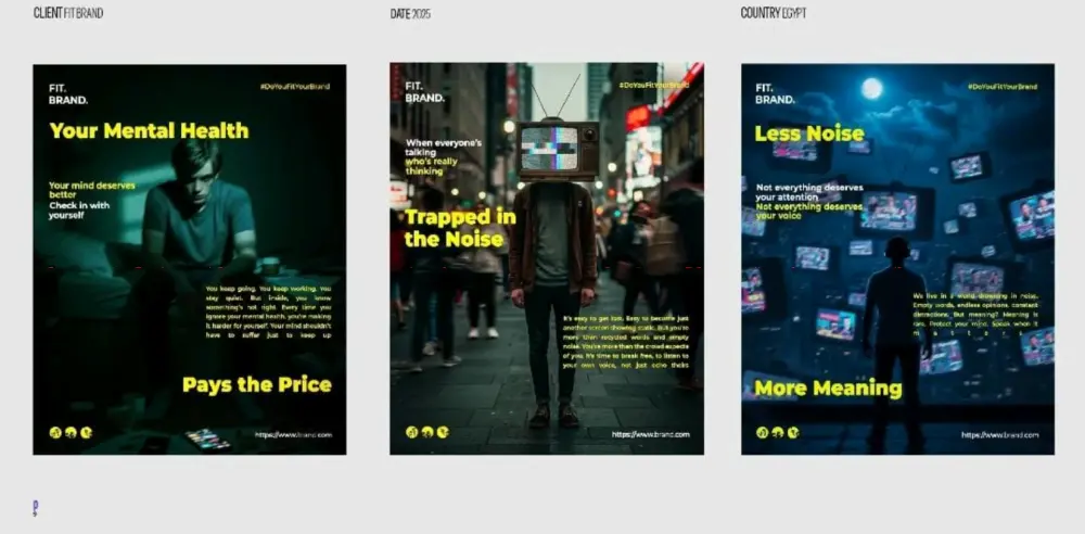 تصميم منشورات سوشيال ميديا احترافية