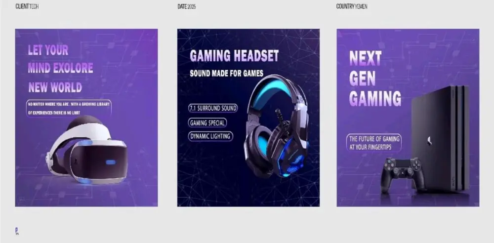 تصميم منشورات سوشيال ميديا احترافية