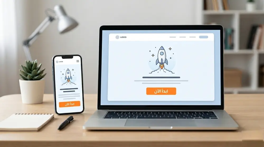 تصميم صفحة هبوط landing page بشكل مميز وجذاب