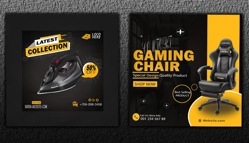 تصاميم سوشيل ميديا وموشن جرافيك