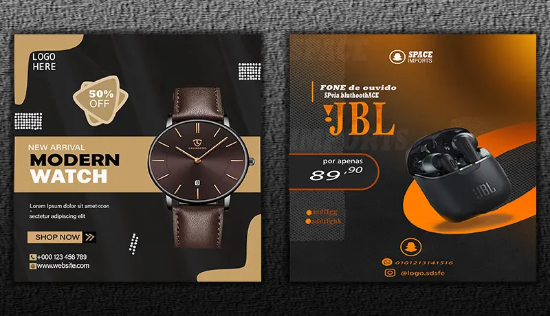 تصاميم سوشيل ميديا وموشن جرافيك