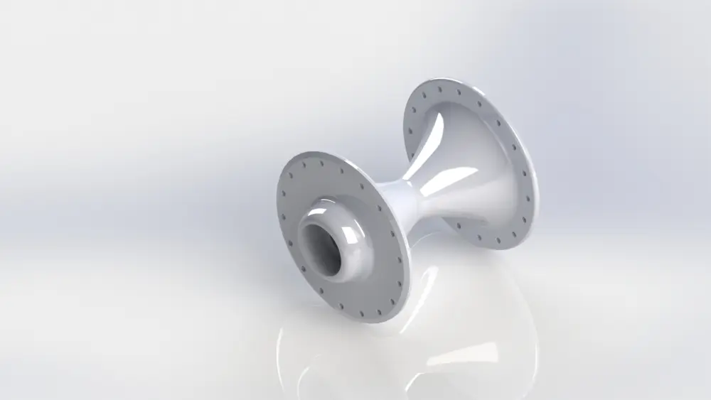 تصميم قطعة ميكانيكية دقيقة باستخدام SolidWorks