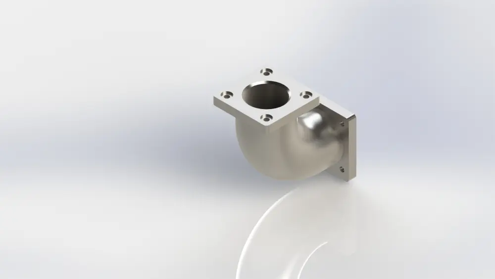 تصميم قطعة ميكانيكية دقيقة باستخدام SolidWorks