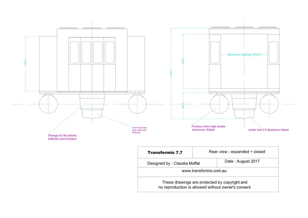 رسم هندسي ثنائي الأبعاد (2D Drawing) لقطعة ميكانيكية