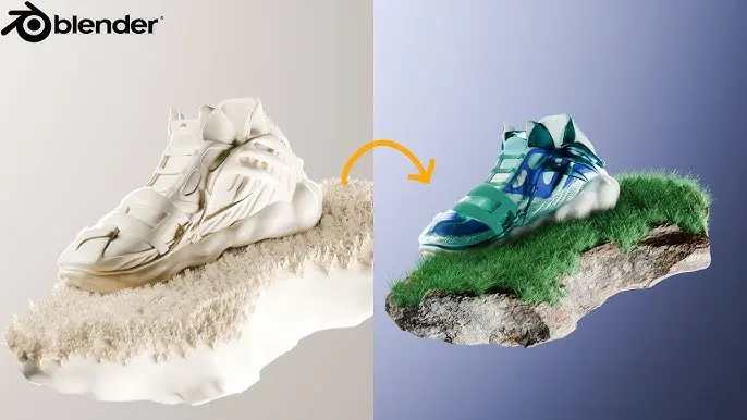 نمذجة ثلاثية الأبعاد نظيفة باستخدام Blender