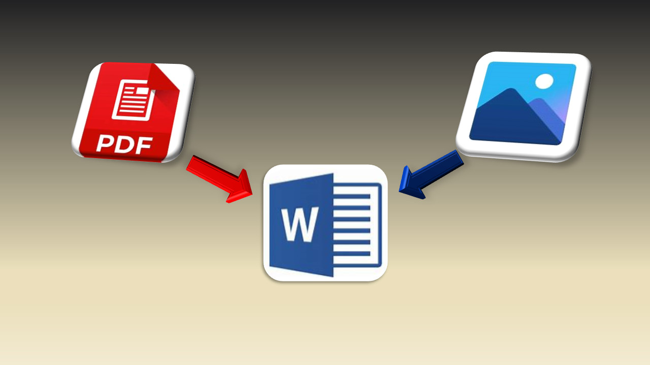 تفريغ صور وملفات pdf الى Word