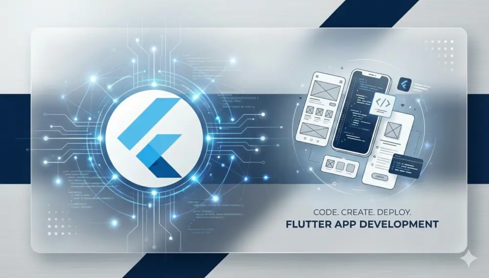 تصميم وبرمجة تطبيق موبايل كامل بـ Flutter (أندرويد & iOS)