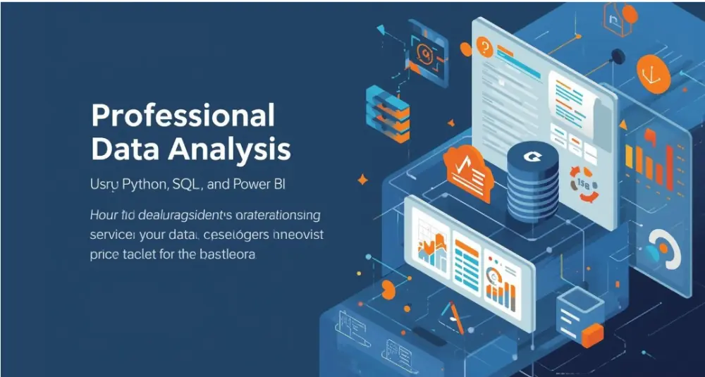 تحليل بيانات احترافي باستخدام Python و SQL و Power BI