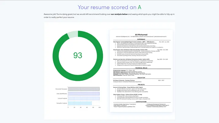 إنشاء سيرة ذاتية احترافية متوافقة مع أنظمة ATS