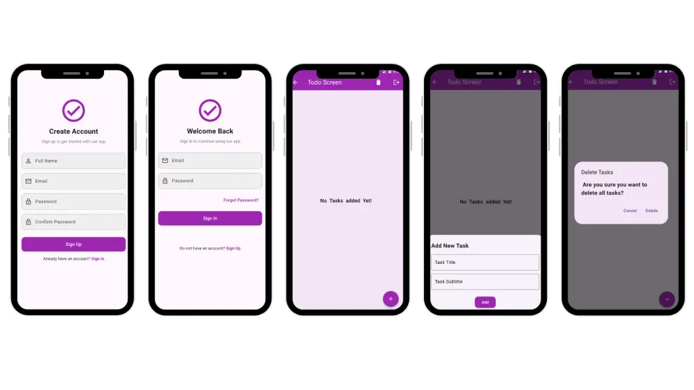 سأبني لك تطبيق Flutter متكامل مع تصميم UI مميز