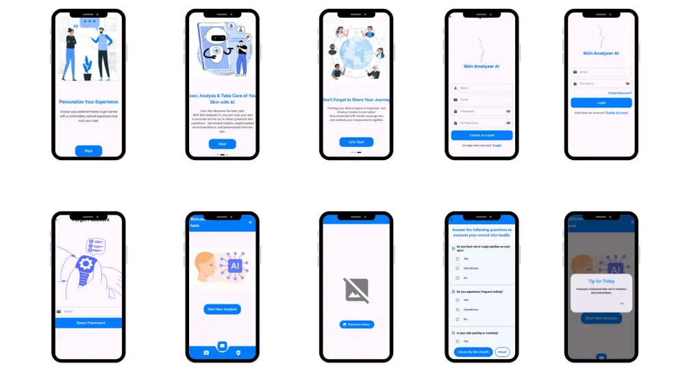 سأبني لك تطبيق Flutter متكامل مع تصميم UI مميز