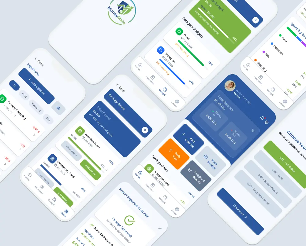 تصميم تجربة المستخدم و واجهات المستخدم (UI/UX) لتطبيقات الموبايل