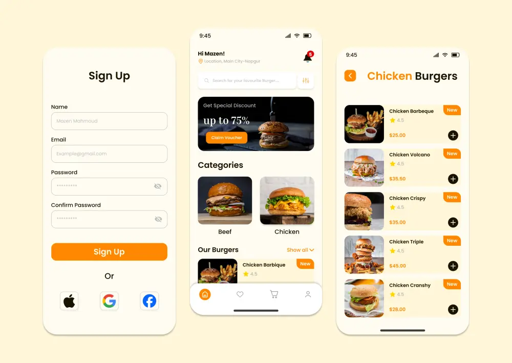 تصميم تجربة المستخدم و واجهات المستخدم (UI/UX) لتطبيقات الموبايل