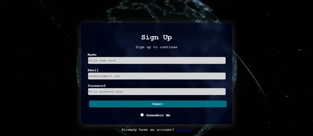 تصميم صفحة تسجيل دخول ب HTML و CSS