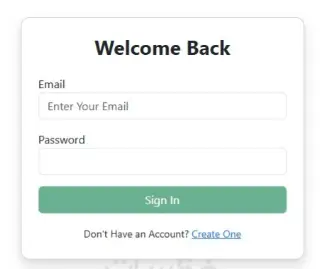 تصميم صفحة تسجيل دخول ب HTML و CSS
