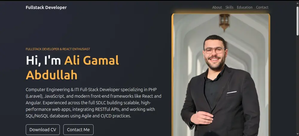 برمجة وتصميم صفحه هبوط Landing Page مميزة وجذابة Responsive