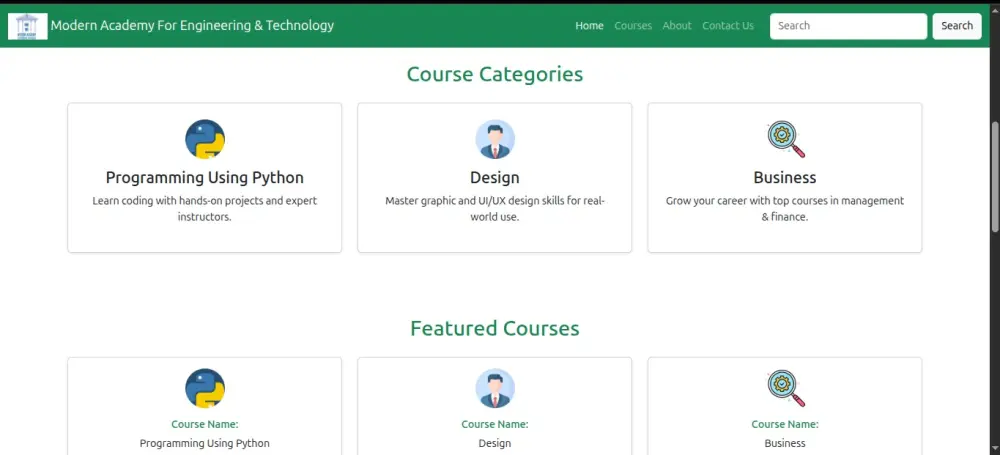 برمجة وتصميم صفحه هبوط Landing Page مميزة وجذابة Responsive