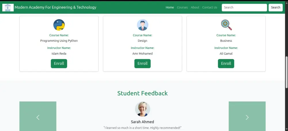 برمجة وتصميم صفحه هبوط Landing Page مميزة وجذابة Responsive