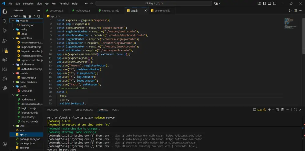 إنشاء REST API احترافي باستخدام Node.js وExpress.js