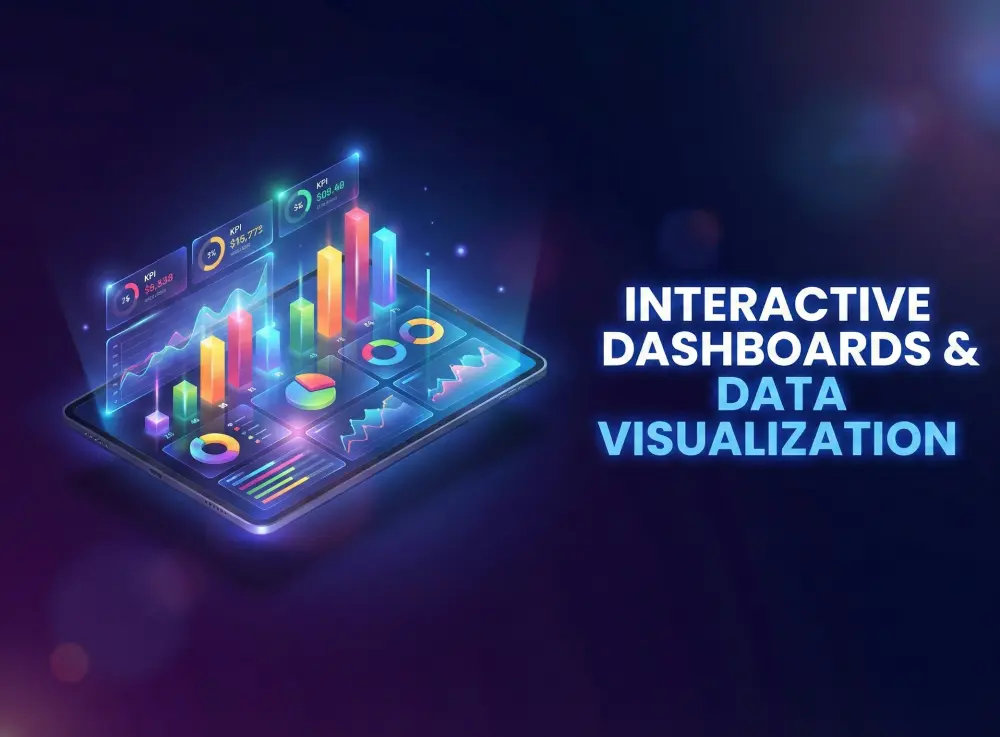 تصميم لوحات تحكم (Dashboards) ذكية لتحليل البيانات