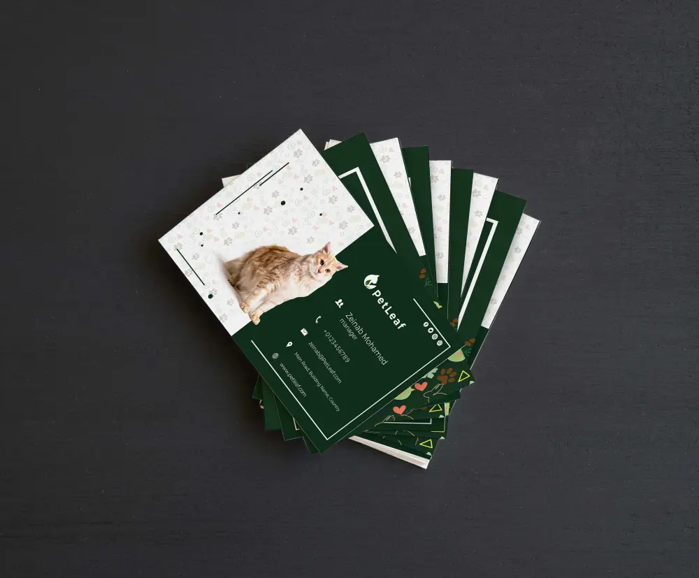 تصميم بطاقة اعمال business card