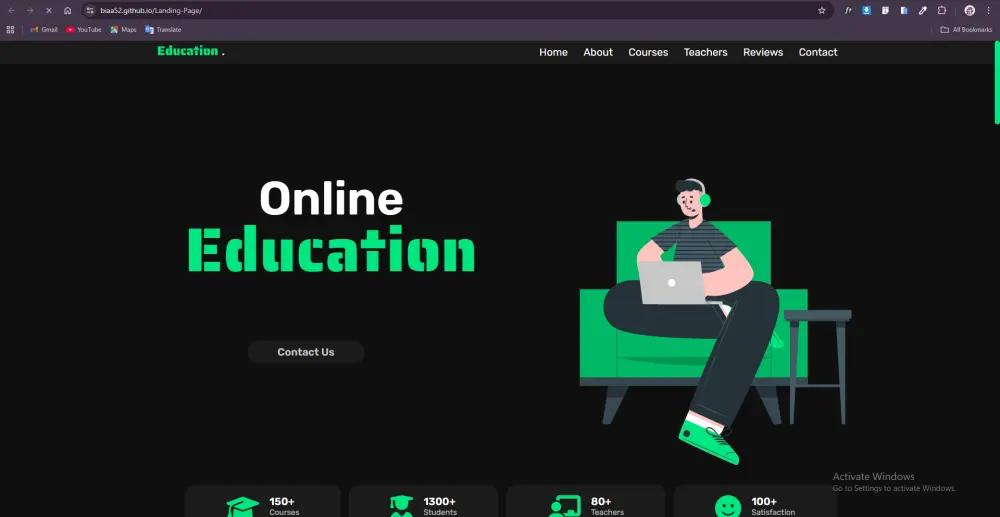 تصميم وتطوير موقع ويب احترافي متجاوب