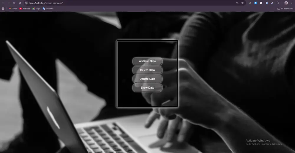 تصميم وتطوير نظام ويب لإدارة الموظفين والأقسام مع عمليات CRUD وبحث وعرض في جداول (حتى 15 صفحة)