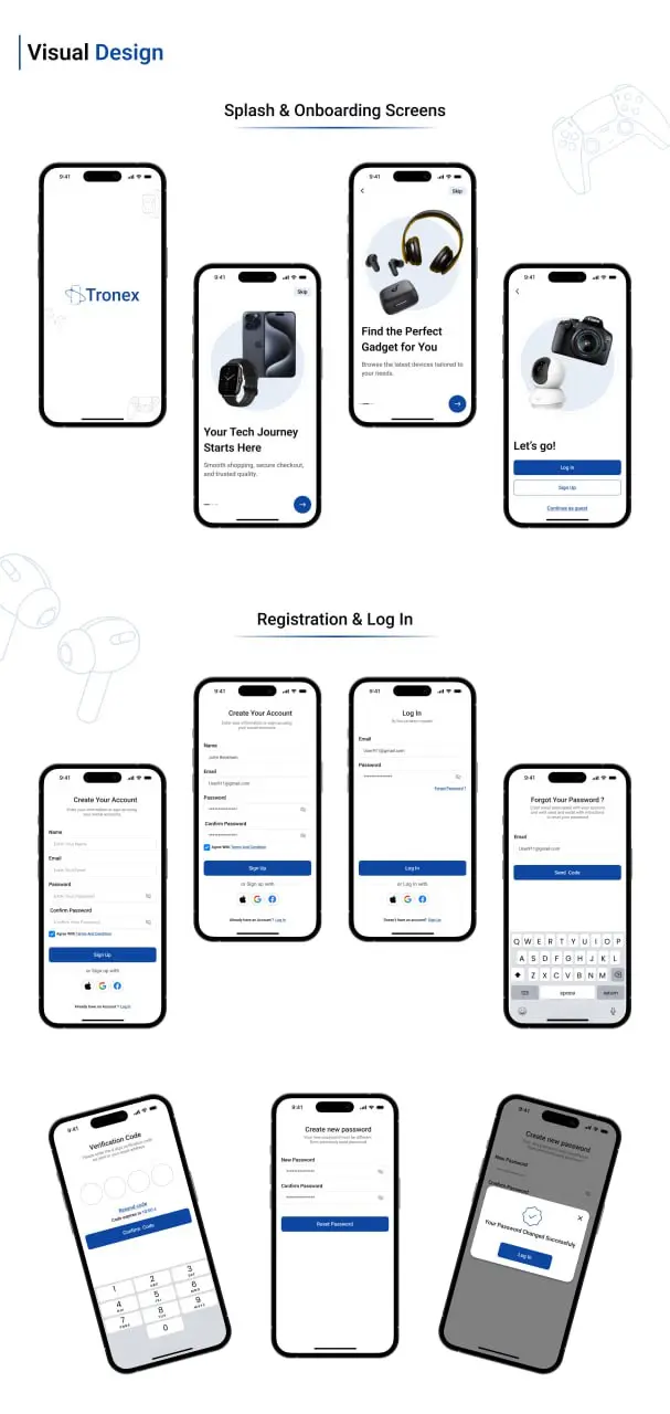 تصميم صفحات واجهة وتجربة المستخدم للمواقع الالكترونية وتطبيقات الهاتف