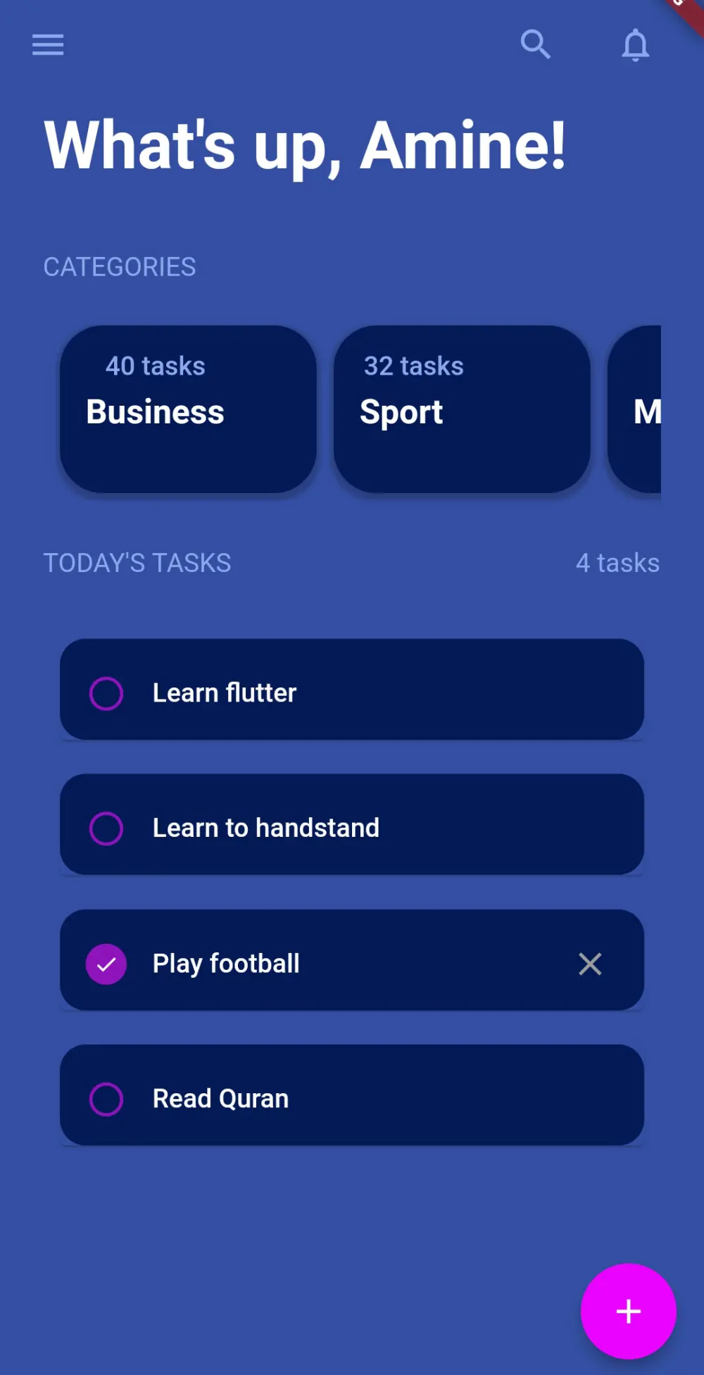 I will create a simple To-Do List app using Flutter