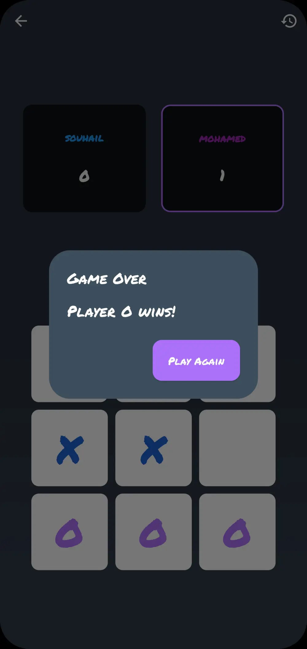 I will create a Tic Tac Toe game app using Flutter