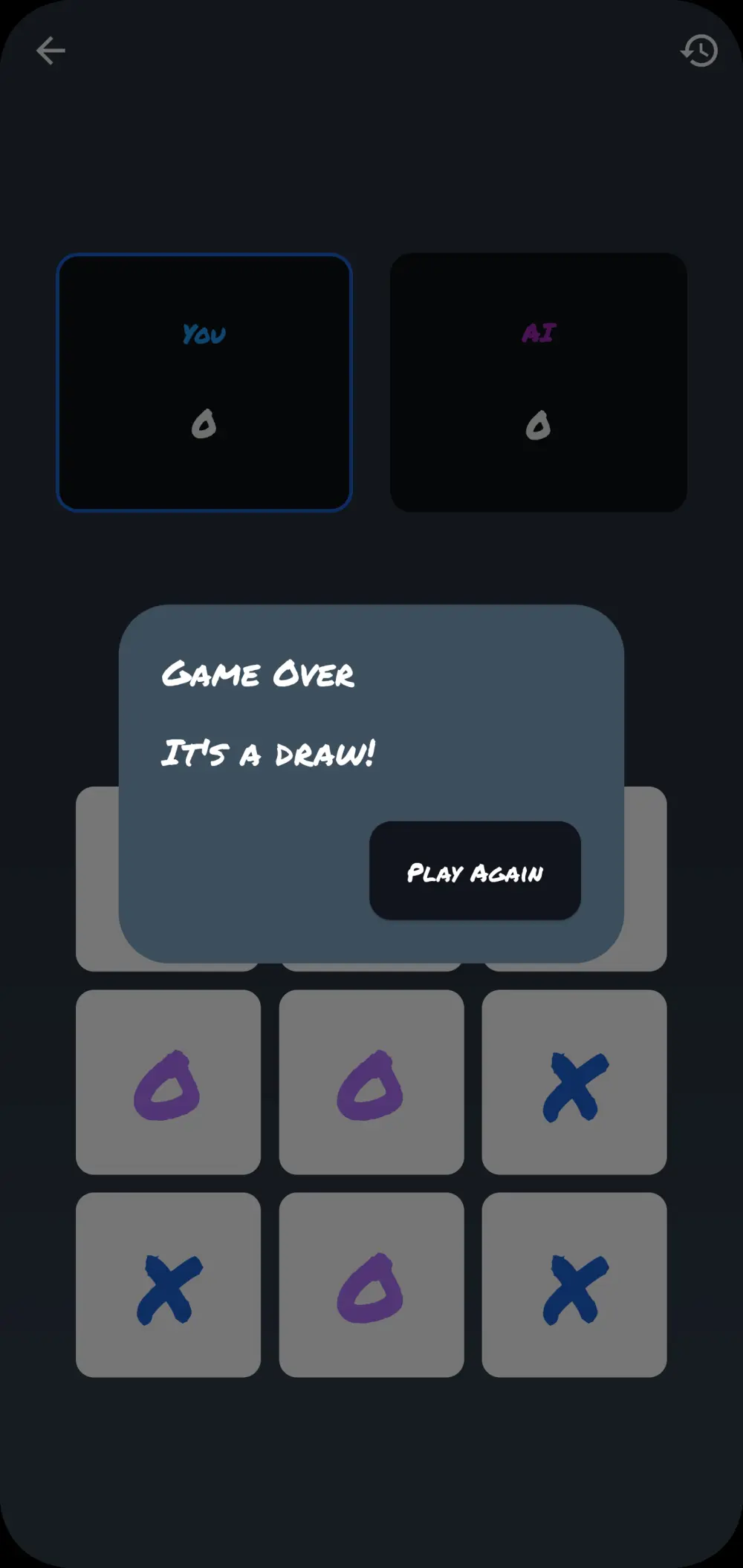 I will create a Tic Tac Toe game app using Flutter
