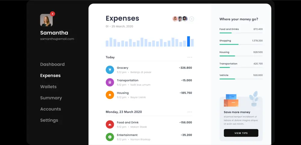تطوير واجهة React لتطبيق ويب (SPA) + ربط API