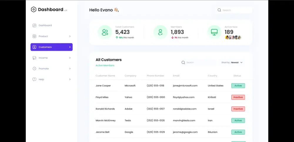 تطوير واجهة React لتطبيق ويب (SPA) + ربط API