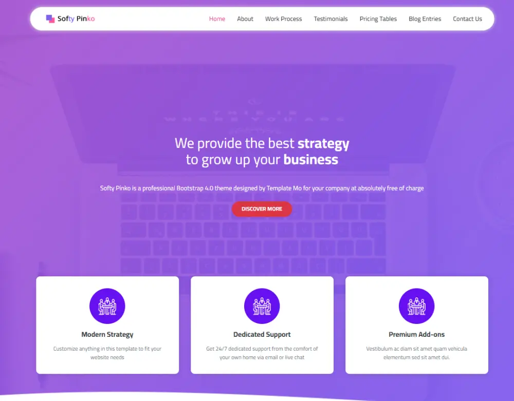 إنشاء موقع ويب ثابت (Landing Page)